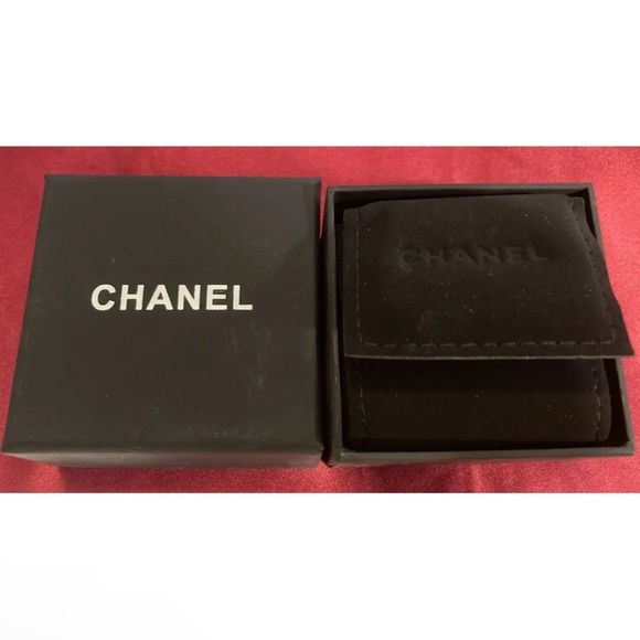 18" 14K Solid Gold Twisted Chain Necklace w CHANEL GP Perfume Bottle Pendant - Picture 7 of 8